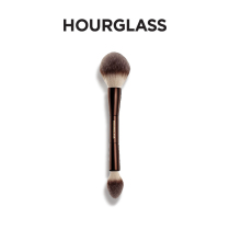 Hourglass gold powder brush double head brush blush brush set makeup brush super soft hair large makeup brush