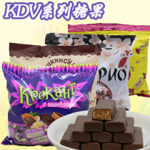 Russian Chocolate Candy Import Original KDV Series Potato Purple Peel Sugar 2 catties