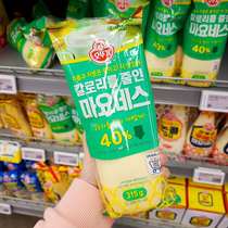 Korean straight hair tumbler low card salad dressing mayonnaise 315g household baked fruit and vegetable sandwich burger