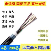 GYTS GYTA outdoor national standard 12-core cable 24-core 48-core 72-core 96-core 144-core 288-core single-mode armored outdoor underground embedded telecom-grade optical cable