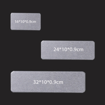 Electric toothbrush pad Diatom mud absorbent pad Toothbrush seat wash pad Bathroom sink Diatomaceous earth soap pad collection