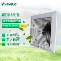 Jinling 12 inch ceiling pipe exhaust fan Kitchen bathroom ventilation exhaust fan BPT20-12-30(P7A)