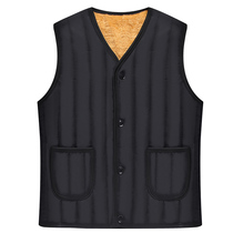 Clearance sale winter in the elderly plus velvet thickened vest Dad winter warm waistcoat Grandpa winter vest