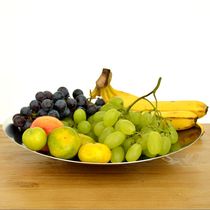 Nordic light luxury creative modern style export German fruit plate 18-10 food grade stainless steel fruit basket snacks