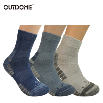 outdome flying cool socks mens running mountaineering outdoor hiking quick-drying autumn and winter tube thickened warm sports socks