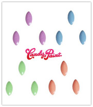 (Spot) Japanese nail art video crea willow leaf color a pack of 50 tablets