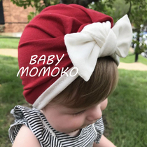 Spring full moon infants and young children autumn and winter Children Baby hat newborn cute bow female baby hat