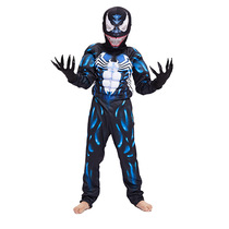 Venom black Zzx Cosplay children's anime movie role-playing game costume with gloves