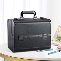 NICELAND cosmetic case portable large capacity cosmetics storage box manicure nail art tool box home