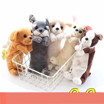 plush cartoon dinosaur styling pen bag cute student zipped stationery containing bag multicolor children gift cartoon pencil bag student pencil case student prize