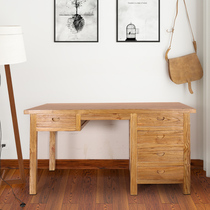 Elm Wood computer desk desktop home computer table simple modern desk economical writing desk desk desk
