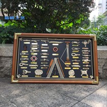 Knot decoration hanging painting Mediterranean sailor knot picture frame Sofa background wall decoration picture frame Interior decoration painting