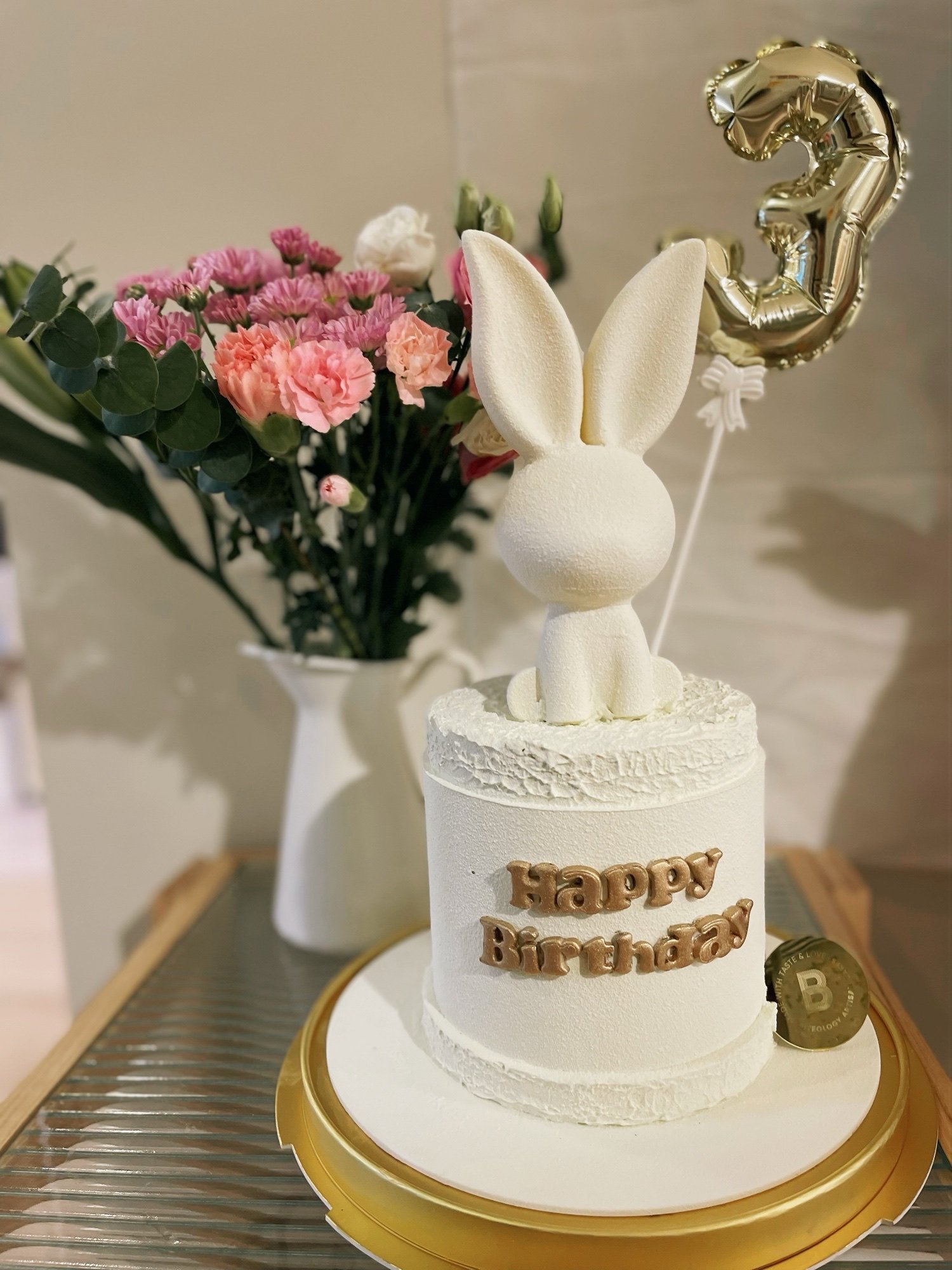 biteology兔子少女表白蛋糕北京上海同城配送送女生生日礼物