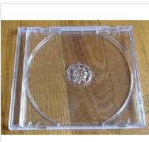 Genuine box quality square transparent thickest 1 disc monolithic 80g high-quality CD box CD box DVD box