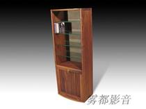 Sound element WCD-5 1LP black walnut wood CD cabinet rack record Cabinet DVD rack freight to pay