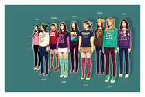 Girls Generation second classic collection postcard Special price 18 yuan set of 30 sheets