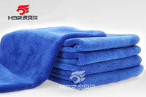 Thickened rag car towel car towel microfiber wash towel super large cloth water absorption no hair