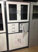 Partial three-bucket inner aluminum alloy buckle cabinet-(storage-storage-data-Factory Direct Sales)