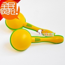 Orff musical instrument baby plastic sand hammer sand ball sand egg sand tube childrens music toys early education kindergarten teaching aids