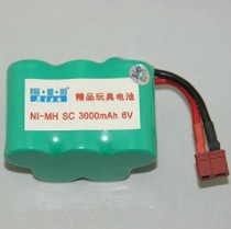 WowWee Rovio dedicated NI-MH battery pack SC 6v 3000mAh NI-MH rechargeable battery