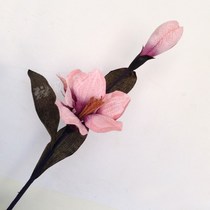 Single high-quality real Clariant Imported diamond velvet Clariant Two clariant dried flowers fake silk cloth Clariant