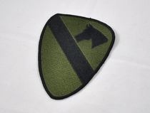 Jungle OD USARMY First Cavalry Badge Arm Badge No Velcro