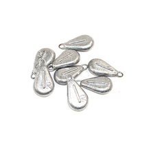 Drop type flat type with copper ring falling anti-rust copper ring tin falling fishing gear accessories