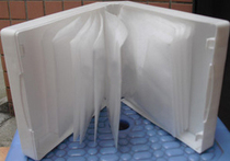 24 pieces of milk white pp box multi-piece CD box comes with PP bag DVD box with film can be inserted