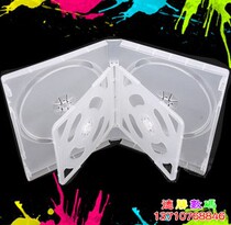 DVD box 6 piece CD box transparent 6 piece CD box DVD6 piece box with film can be inserted