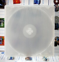 Ultra-thin DVD box PP box can be inserted into the sealed page single disc ultra-thin PP box CD box CD box