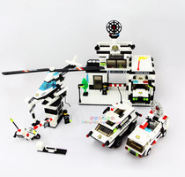 Wange assembly plug-in building blocks Police General Administration Childrens puzzle plastic Land sea and air military