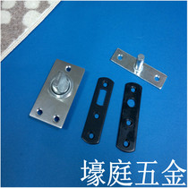 Ultrathin 360-degree rotating door ground shaft small ground spring hidden door hinge ground hinge central axis