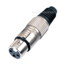 New stock 3Pin Cannon mother head triple core card tap XLR Audio head microphone microphone power amplifier plug