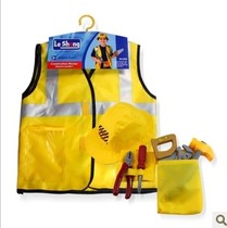 Childrens Day costume Christmas costume Police Nurse Firefighter costume set Props Carpenter