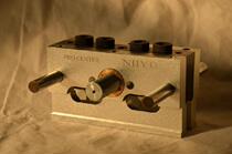 NIIYD high-precision round wood Tenon punch from center positioning vertical drilling plank tooling