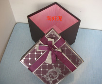 Oversized high-end gift packaging box extra large 22*22*22cm wedding gift box Square full 50