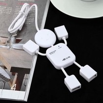 Human-shaped USB HUB laptop USB expansion interface USB splitter hub