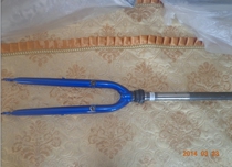 Taiwan-made mountain bike road car front fork 700C shock-absorbing front fork chrome-molybdenum steel front fork retro front fork super value