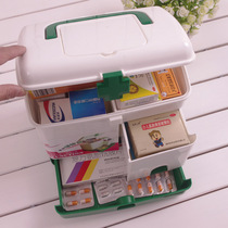 Household medicine box King-size multi-layer medical first aid box Household multi-function medical box Large capacity