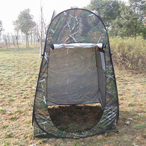 Outdoor automatic dressing tent leaves dressing tent windproof rope with breathable window to send nails
