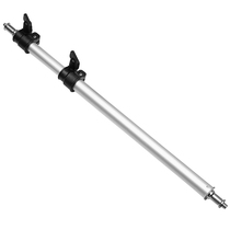 Ruiying Photography Accessories Photography Fittings Metal Extension Rod Aluminum Alloy Pipe Silver White MB-950T