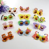 Cartoon styling children sun glasses sponge board EVA toys sunglasses boys and girls baby super cute glasses 1-6 years old