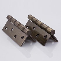 Boutique bearing mute stainless steel door with hinge 4 inch green bronze 304 hinge pair of 2 only