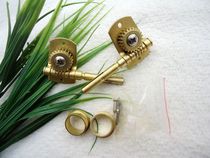 Horse head piano copper shaft open copper shaft Professional high-quality horse head piano copper shaft horse head piano accessories a pair of 2 pieces