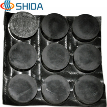 Shida hot selling silicone anti-skid foot pad craft decoration computer main case furniture audio foot pad 30 * 10mm