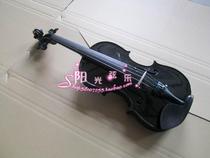 Handmade solid wood Black 4 4 violin beginners