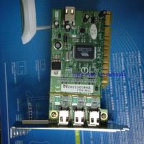 Original fitting 4-mouthed 1394 card with a good compatibility VT6306 chip super new oh