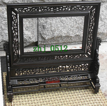 Positive purple sandalwood double-sided embroidered frame Su embroidery frame inner diameter 16 * 25