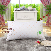 Silk anti-mite pillow pillow core A pair of shoot 2 neck health care single high pillow core Five-star hotel pillow core