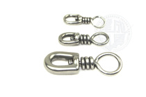 Imported stainless steel single-turn ring sea fishing accessories iron plate connector sea fishing connector